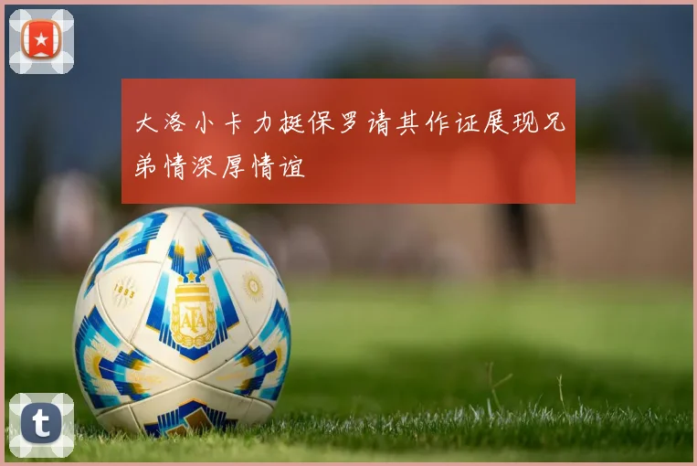 大洛小卡力挺保罗请其作证展现兄弟情深厚情谊