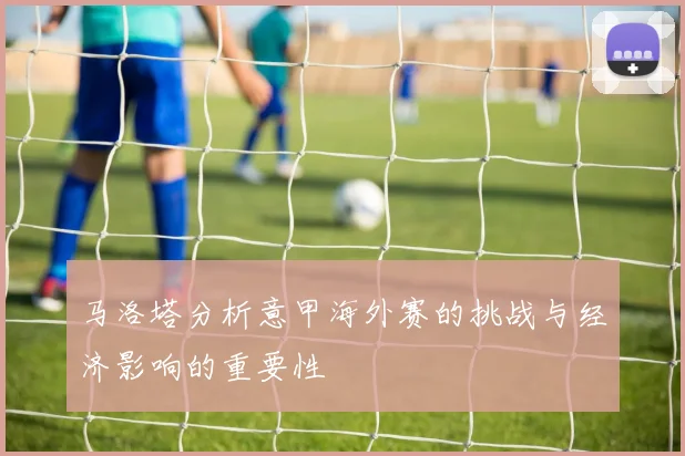 马洛塔分析意甲海外赛的挑战与经济影响的重要性